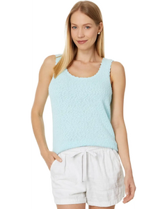 Tommy Bahama Water's Edge Scoop Neck Sleeveless Sweater