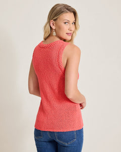 Tommy Bahama Crochet Edge Tank