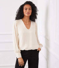 Load image into Gallery viewer, Karen Kane Puff Sleeve Top
