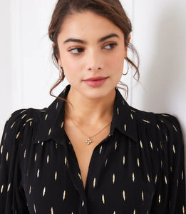 Karen Kane Tie Front Top