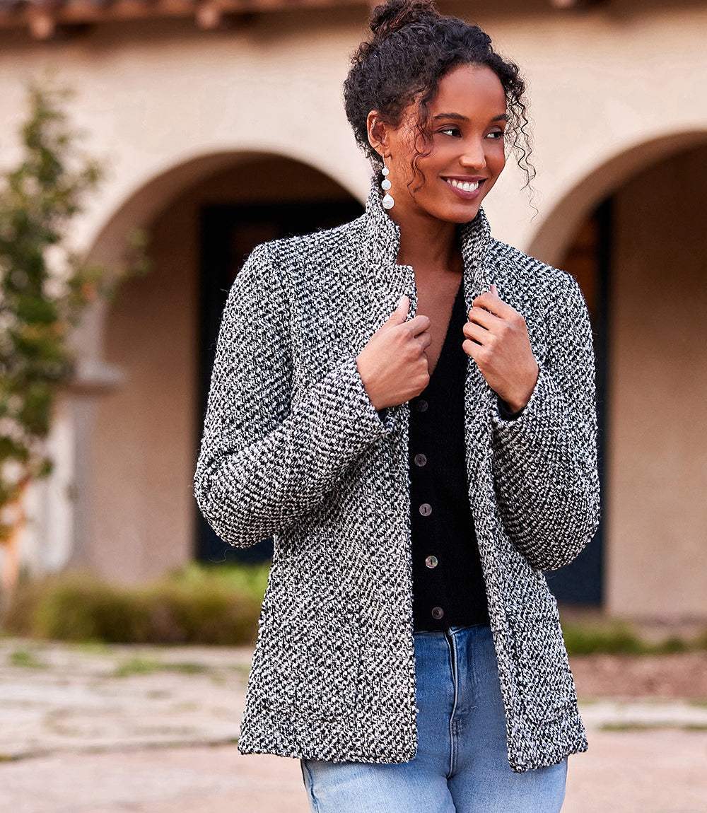 Karen Kane Tweed Blazer