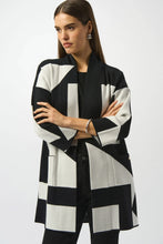 Load image into Gallery viewer, Joseph Ribkoff Color Block Jacquard Sweater

