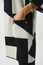 Load image into Gallery viewer, Joseph Ribkoff Color Block Jacquard Sweater
