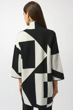 Load image into Gallery viewer, Joseph Ribkoff Color Block Jacquard Sweater
