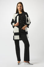 Load image into Gallery viewer, Joseph Ribkoff Color Block Jacquard Sweater
