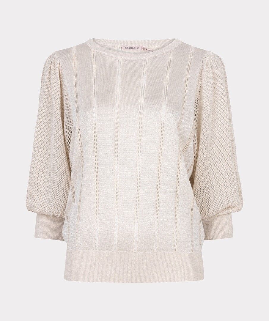 Esqualo Short Puffsleeves Sweater