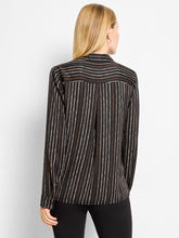 Load image into Gallery viewer, Nic+Zoe Painted Pin Stripe Shirt
