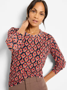 Nic+Zoe Harvest Ikat Sweater
