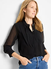 Load image into Gallery viewer, Nic+Zoe Falling Chiffon L/S Top

