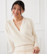 Load image into Gallery viewer, Karen Kane Pearl Wrap Sweater
