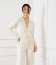 Load image into Gallery viewer, Karen Kane Pearl Wrap Sweater
