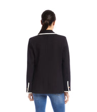 Load image into Gallery viewer, Karen Kane Contrast Knit Jkt
