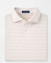 Load image into Gallery viewer, Peter Millar Albatross Stripe Pique Polo
