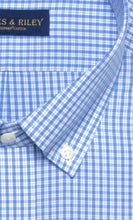 Load image into Gallery viewer, Wilkes &amp; Riley Blue Mini Plaid
