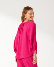 Load image into Gallery viewer, Tommy Bahama Coral Isle 3/4 Sleeve Peasant Top
