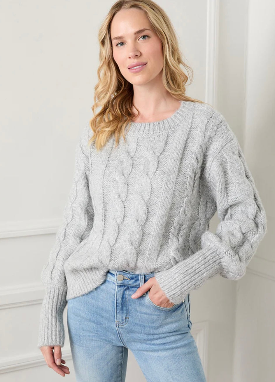 Karen Kane Cable Sweater