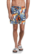 Load image into Gallery viewer, Penguin Floral Print Swim Short
