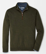 Load image into Gallery viewer, Peter Millar Autumn Crest Suede Trim 1/4 Zip
