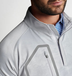 Peter Millar Forge Camo Perf Quarter Zip
