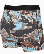 Load image into Gallery viewer, SAXX Quest Boxer Brief Black Mountain Scape
