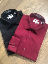 Load image into Gallery viewer, Modena Solid Slim Fit Dress Shirt - 2 Colors
