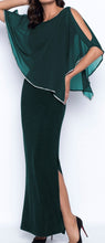 Load image into Gallery viewer, Frank Lyman Long Sparkle Jade Dress
