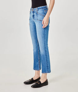 Lola Gene Mid Rise Bootcut Jeans
