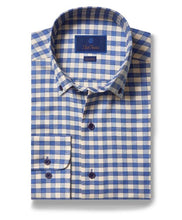 Load image into Gallery viewer, David Donahue Gingham Sport Shirt
