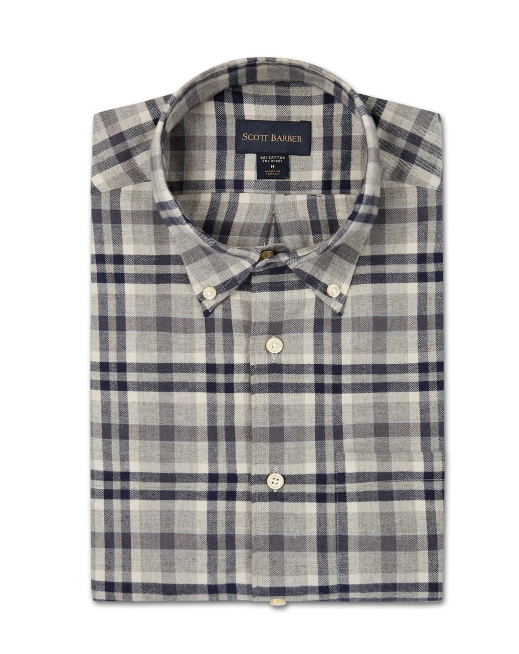 Scott Barber Merino Bold Plaid