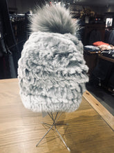Load image into Gallery viewer, Mitchie&#39;s Snowtop Knit Beanie- 4 Colors
