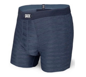 SAXX Hot Shot Boxer Brief Dark Denim Heather – Graham's Style Store Dubuque