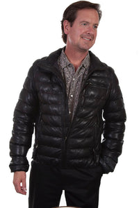 Scully Leather Puffer Jacket