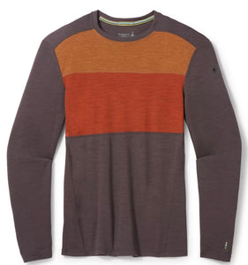 SmartWool 250 BaseLayer Colorblock Crew
