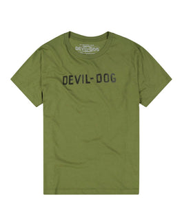 Devil Dog Army Green Tee