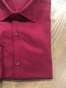 Modena Solid Slim Fit Dress Shirt - 2 Colors
