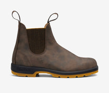 Load image into Gallery viewer, Blundstone Elastic Side Rustic Brown and Mustard
