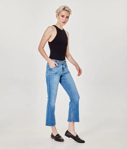 Lola Gene Mid Rise Bootcut Jeans