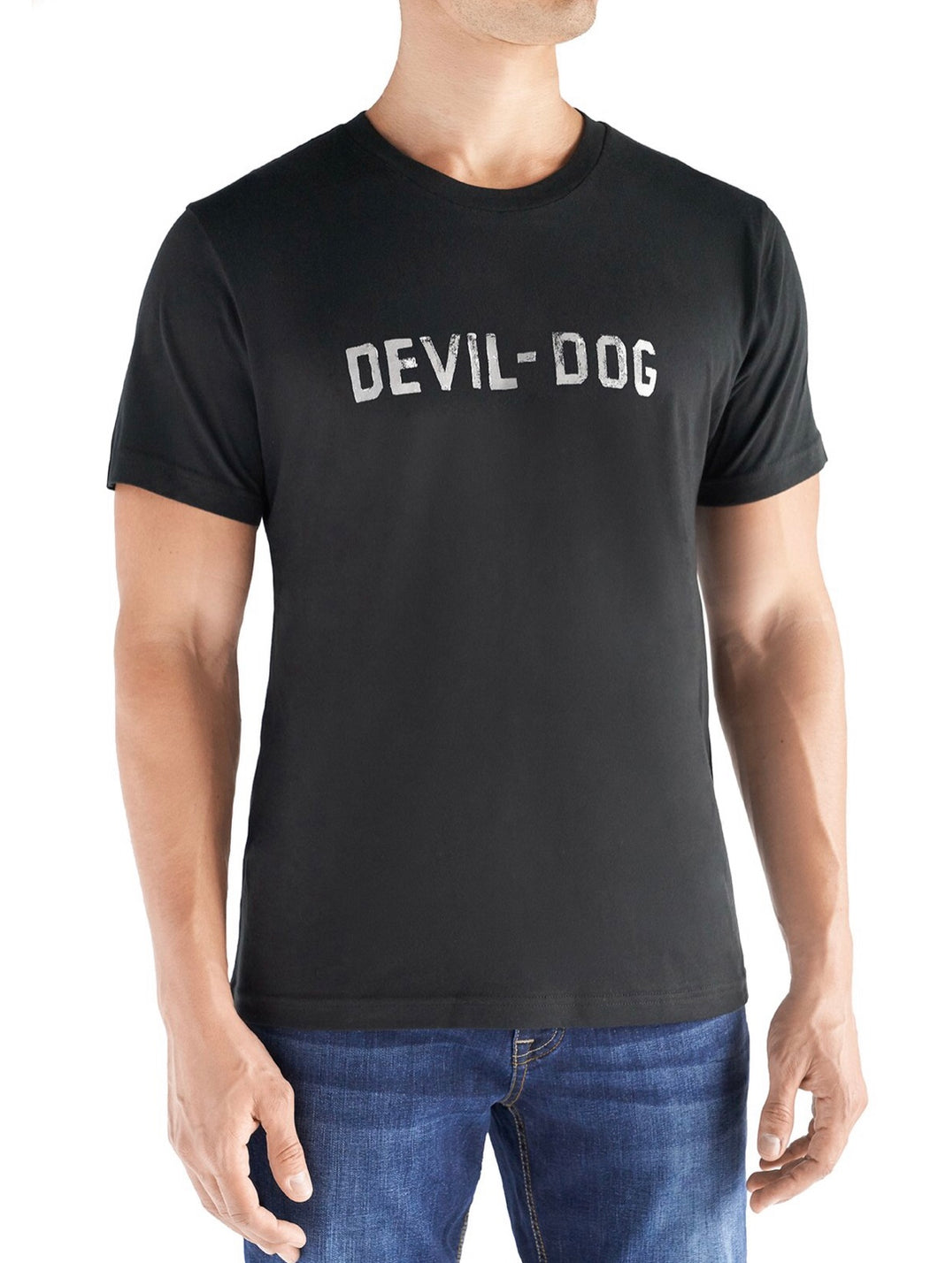 Devil Dog Black Tee