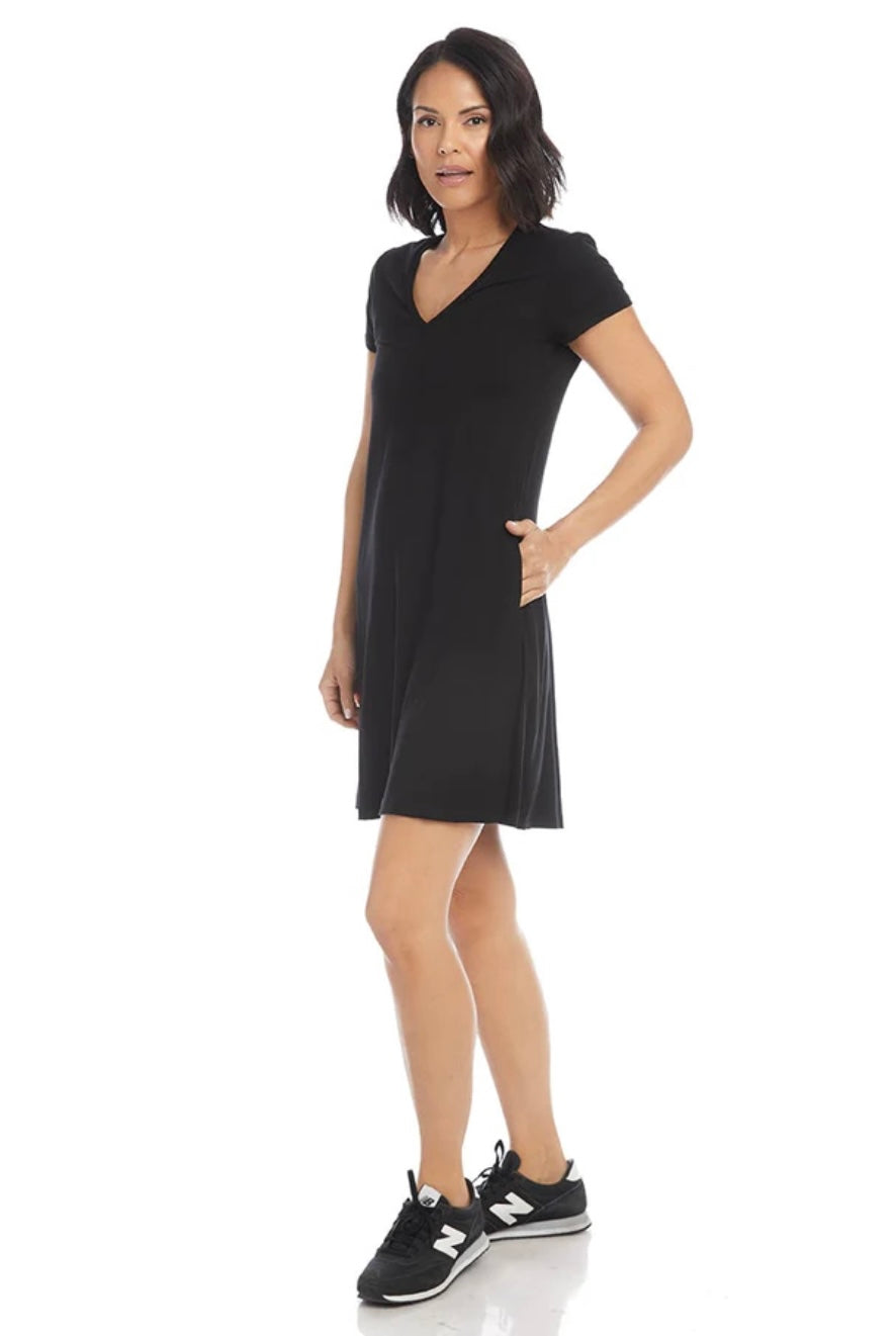 Karen Kane Quinn V Neck Dress