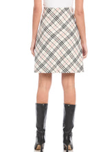 Load image into Gallery viewer, Karen Kane Bias Cut Plaid Skirt
