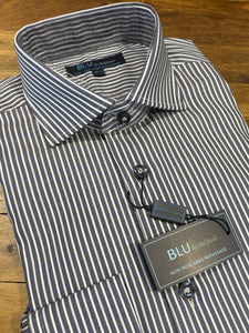 Blu Pinstripe Dress Shirt