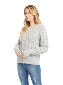 Karen Kane Cable Sweater