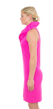 Load image into Gallery viewer, Gretchen Scott Ruffleneck Sleeveless Dress
