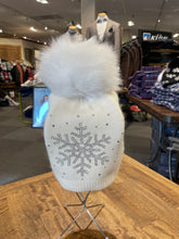 Load image into Gallery viewer, Mitchie&#39;s Snowflake Sparkle with Fox Fur
