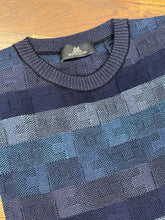 Load image into Gallery viewer, Montechiaro Blue Crew Neck Sweater
