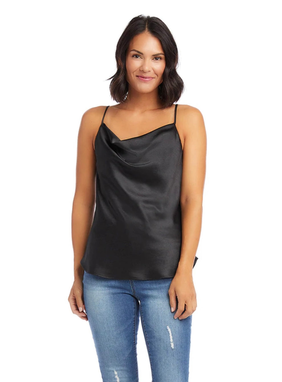 Karen Kane Satin Drape Cami